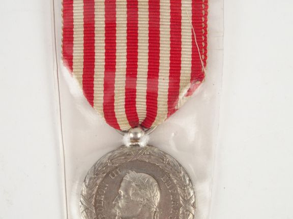 Médaille commémorative de l’expédition d'Italie (1859), attribuée aux 