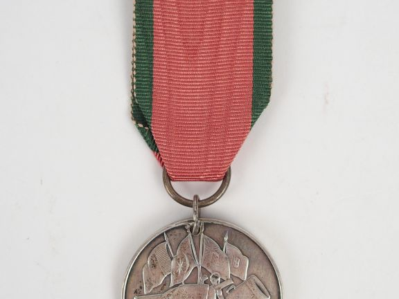 Médaille de Crimée turque pour un combattant anglais (drapeau Anglais 