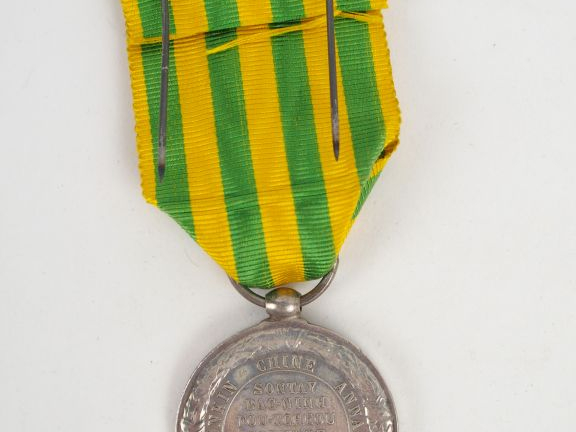 Médaille commémorative de l'expédition de 1883/1886 au "TONKIN" 2eme m