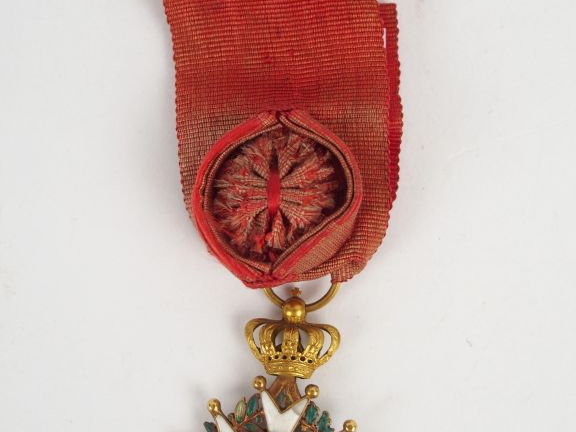 Etoile d’officier de la légion d’honneur époque Second Empire en demi 