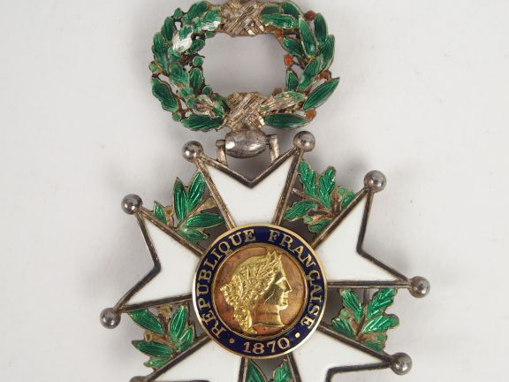 Etoile de chevalier de la légion d'honneur Troisième République (Demi-