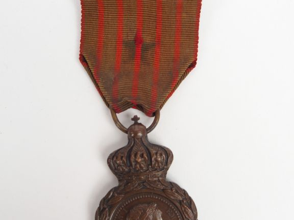 Médaille de Sainte Hélène, remise sous le régime de Napoléon III aux s