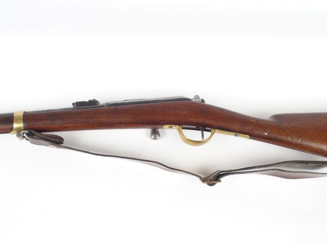 Fusil réglementaire gras calibre 11 mm  modèle 1874/80, avec une baïon