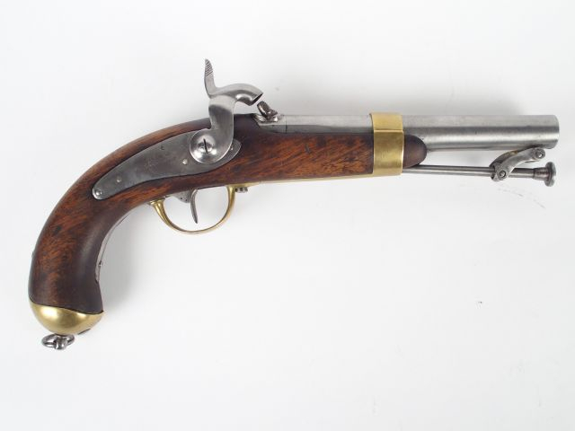 Pistolet de Marine réglementaire modèle 1837, fabrication « Manufactur