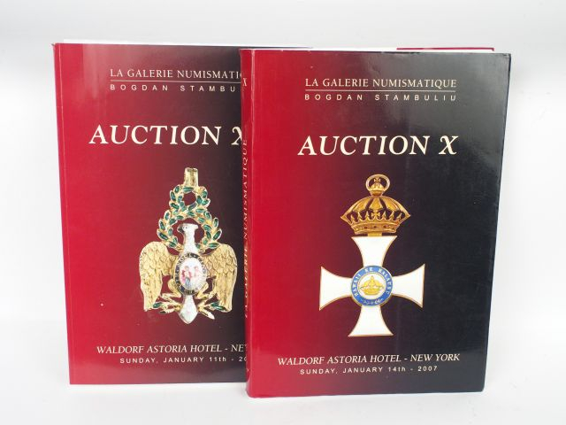 Catalogue de la vente de la galerie numismatique Bogdan Stambuliu de L
