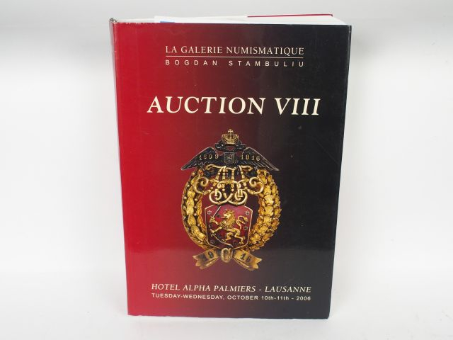 Catalogue de la vente de la galerie numismatique Bogdan Stambuliu de L