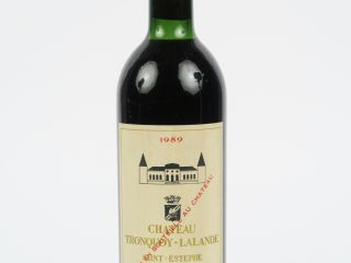 1 BOUTEILLE CHÂTEAU TRONQUOY LALANDE ST ESTEPHE - 1959 - LB/BOUCHON LE
