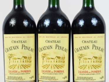3 MAGNUMS CHÂTEAU CHATAIN PINEAU LALANDE DE POMEROL - 1988