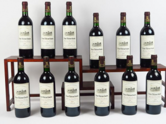 Vente aux enchères 12 BOUTEILLES CHÂTEAU VIEUX GOUJON MONTAGNE ST EMILION - 1989 - CBO- 3