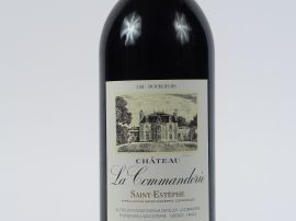 Vente aux enchères 1 MAGNUM CHÂTEAU LA COMMANDERIE CB ST ESTEPHE - 1999 - CBO