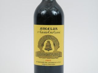 1 BOUTEILLE CHÂTEAU ANGELUS 1er GCC ST EMILION - 2002