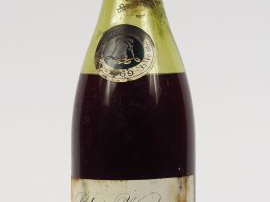 1 BOUTEILLE CLOS VOUGEOT L. LATOUR - 1969 - 8 cm/CAPS CORRODEE/EA