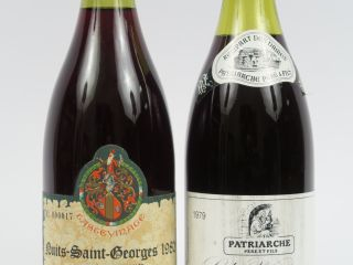 2 BOUTEILLES : 1 NUITS ST GEORGES F. CHAUVENET TASTEVINAGE 1982 - 1 CL