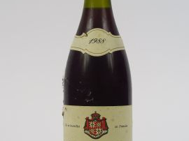 1 BOUTEILLE GEVREY CHAMBERTIN TRAPET - 1988