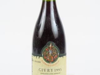 Vente aux enchères 1 BOUTEILLE GIVRY RAOUL CLERGET TASTEVINAGE - 1995