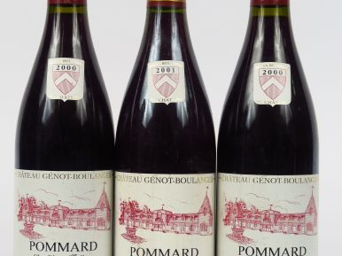3 BOUTEILLES POMMARD 1er CRU 'CLOS BLANC' GENOT BOULANGER - 2 de 2000/