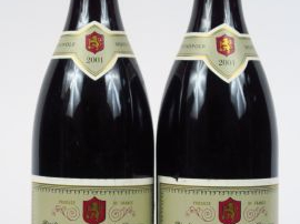 2 BOUTEILLES GEVREY CHAMBERTIN 1er CRU 'CLOS DES ISSARTS' FAIVELEY - 2