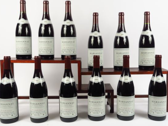 12 BOUTEILLES MARSANNAY 'LES GRASSES TÊTES' B. CLAIR - 2005