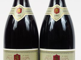 2 BOUTEILLES FAIVELEY : 1 NUITS ST GEORGES 1er CRU 'CLOS DE LA MARECHA