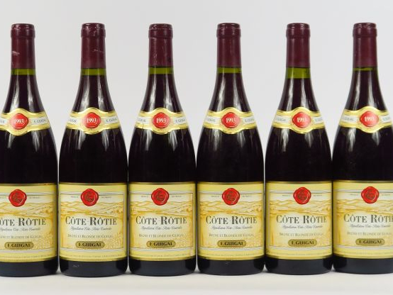 6 BOUTEILLES COTE RÔTIE 'BRUNE ET BLONDE' E. GUIGAL - 1993