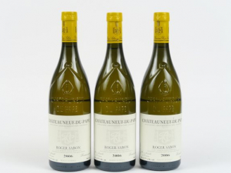 Vente aux enchères 3 BOUTEILLES CHATEAUNEUF DU PAPE 'RENAISSANCE' ROGER SABON - 2006