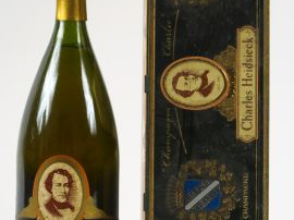 1 BOUTEILLES CHARLES HEIDSIECK 'CHARLIE' - 1979 - 2 cm SOUS LA COIFFE/