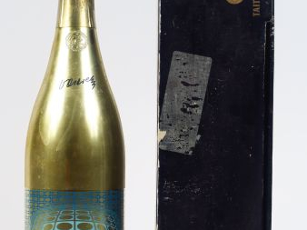 1 BOUTEILLE CHAMPAGNE TAITTINGER COLLECTION VASARELY 1978 - COFFRET AB