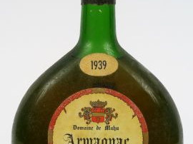 1 BOUTEILLE ARMAGNAC DOMAINE DE MAHU R. DUPONT 43° - 1939