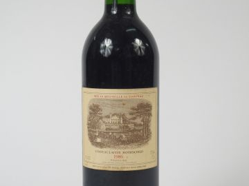 1 BOUTEILLE CHATEAU LAFITE ROTHSCHILD 1ER GCC PAUILLAC - 1986