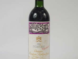Vente aux enchères 1 BOUTEILLE CHATEAU MOUTON ROTHSCHILD 1ER GCC PAUILLAC - 1988 - LB