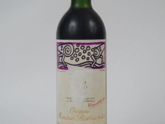 Vente aux enchères 1 BOUTEILLE CHATEAU MOUTON ROTHSCHILD 1ER GCC PAUILLAC - 1988 - LB / E