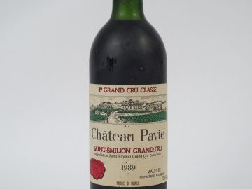 1 BOUTEILLE CHATEAU PAVIE 1ER GCC ST EMILION - 1989 - LB