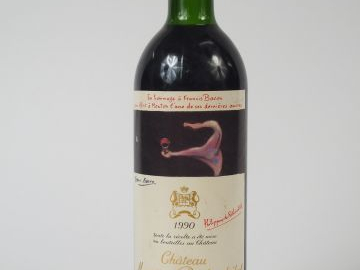 1 BOUTEILLE CHATEAU MOUTON ROTHSCHILD 1ER GCC PAUILLAC - 1990 - LB