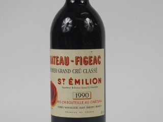 1 BOUTEILLE CHATEAU FIGEAC 1ER GCC ST EMILION - 1990