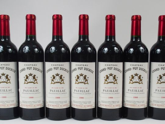 7 BOUTEILLES CHATEAU GRAND PUY DUCASSE GCC PAUILLAC - 1999