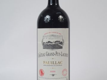 9 BOUTEILLES - CHÂTEAU GRAND PUY DUCASSE GCC PAUILLAC - 2000