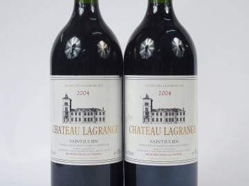 2 MAGNUMS CHATEAU LAGRANGE GCC ST JULIEN - 2004