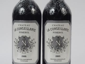 2 BOUTEILLES CHÂTEAU LA CONSEILLANTE POMEROL - 2005
