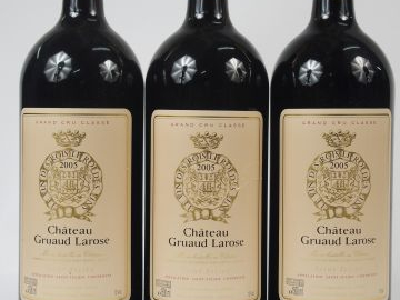 3 MAGNUMS CHATEAU GRUAUD LAROSE GCC ST JULIEN - 2005