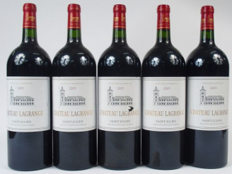 Vente aux enchères 5 MAGNUMS CHATEAU LAGRANGE GCC ST JULIEN - 2005 - 1 EA
