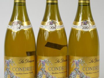 3 BOUTEILLES CONDRIEU LA DORIANE GUIGAL - 2004