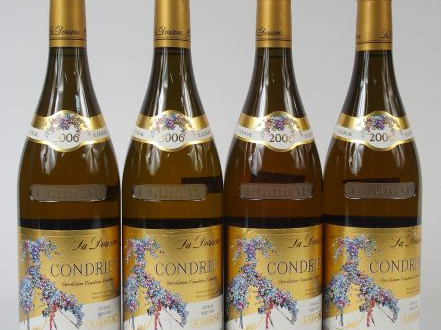 4 BOUTEILLES CONDRIEU LA DORIANE GUIGAL - 2006