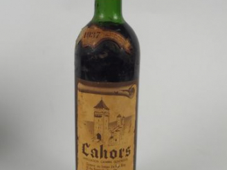 Vente aux enchères 1 BOUTEILLE CAHORS CLOS DE GAMOT - 1937 - LB/HEP ELA