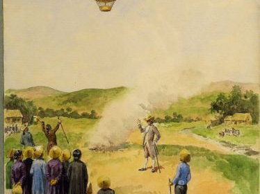 Lucien ROUSSELOT. Aquarelle, signée en bas à droite. '1er février 1791