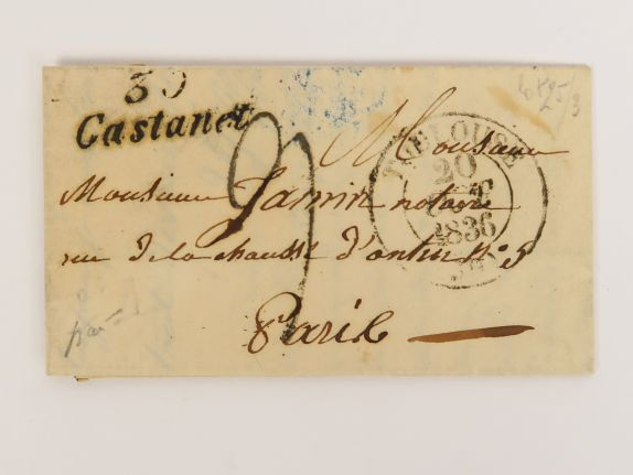 Ensemble de plis postaux concernant l'arrondissement de Toulouse : 19 