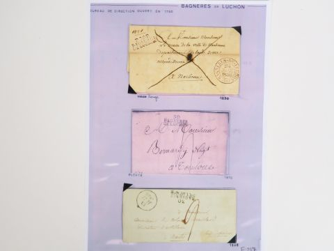 Ensemble de plis postaux concernant l'arrondissement de St Gaudens : 2