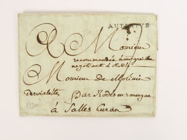 Ensemble de plis postaux concernant l'arrondissement de Muret. 13 vill