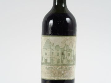 1 BOUTEILLE CHÂTEAU HAUT BRION 1er GCC GRAVES - 1909 - HEP-MEP/ETF
