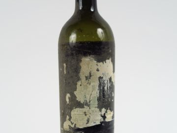 1 BOUTEILLE CHÂTEAU HAUT BRION 1er GCC GRAVES - 1912 - VIDANGE/2 CM AU