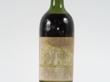 1 BOUTEILLE CHÂTEAU HAUT BRION 1er GCC GRAVES - 1914 - HEP-MEP/ETF